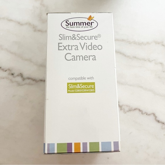 NEW Summer Infant Extra Video Camera SLIM & Secure Baby Monitor Camera #28390 - Picture 5 of 6